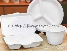 disposable eco-friendly bagasse pulp tableware