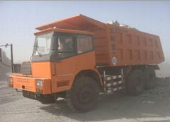 off-road dump mining truck