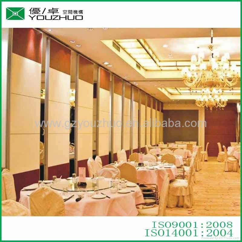 GM-100 aluminium folding movable partition wall 