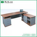 New mdf l-shaped executive office desk