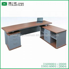 New mdf l-shaped executive office desk used manager 