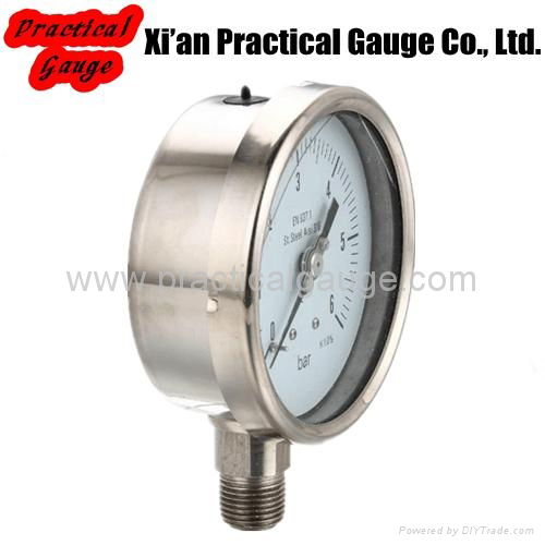 All Stainless Steel Pressure Gauge 3