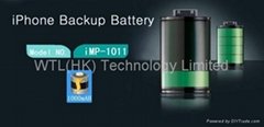 1000mAH iPhone Backup Battery (model-iMP-1011)