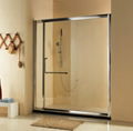 Single sliding shower door with 8mm glass 1