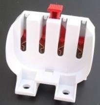 With a red lamp switch,Lamp holder