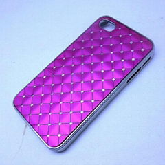 mobile phone protective case for iphone 4/4S,with diamond inlaid 