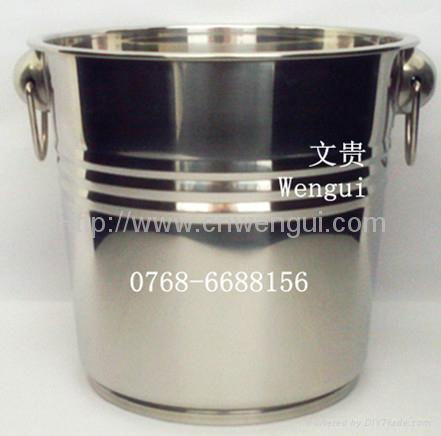 stainless steel champagne bucket/ice bucket