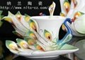 法兰瓷咖啡杯