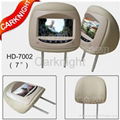 7inch headrest monitor