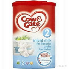 British Cow&Gate Infant Milk Powder For Hungrier Babies Stage 2