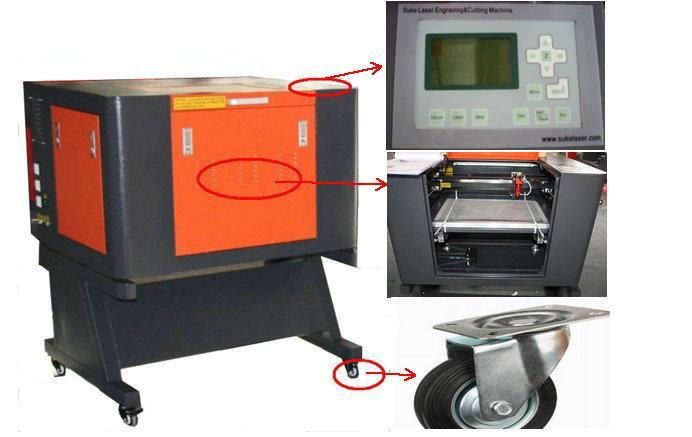 Laser engraving machine  500*300mm 2