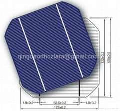 5*5 monocrystalline solar cell 