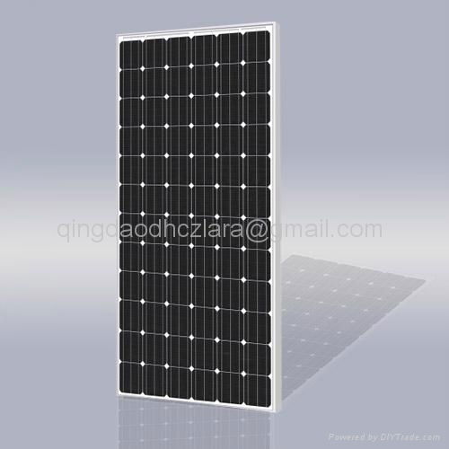 Factory price and high efficiency Monocrystalline silicon solar panel 