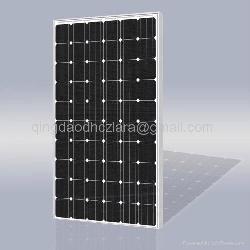 Factory price and high efficiency Monocrystalline silicon solar panel  2