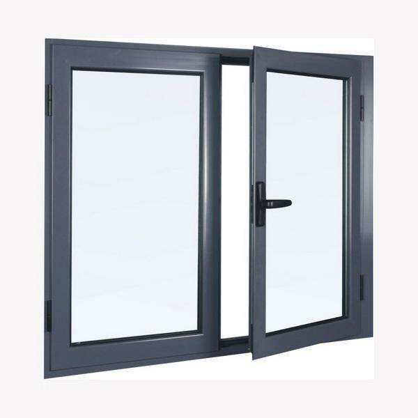 Aluminum inward casement window