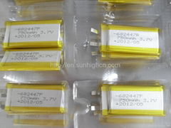 Wholesale 750mAh rechargeable li-po battery 