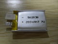 3.7V li polymer battery for solar charger or digital products 2