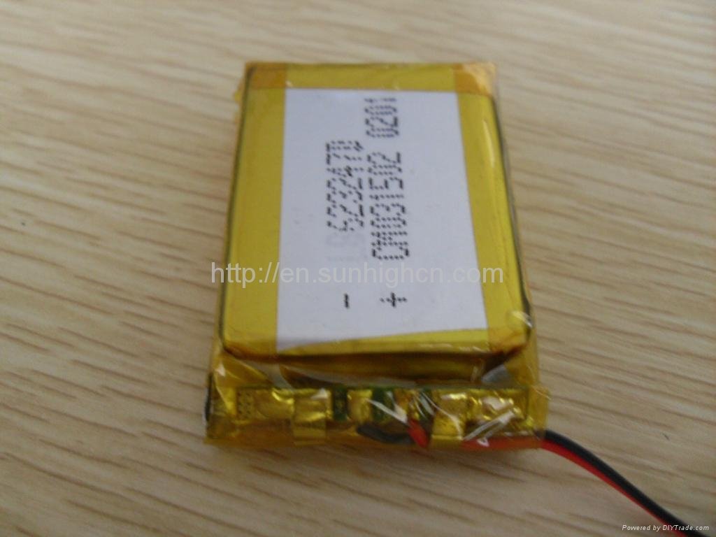 623247 900mAh GPS Li Polymer Battery 2