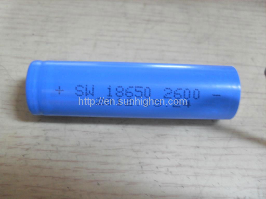 18650 3.7V 2000-2800mah li-ion battery with PCM  2