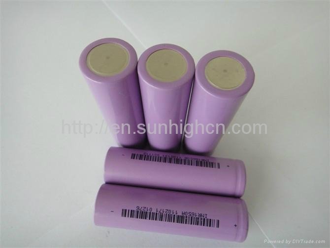 18650 li-ion battery for hid flashlight