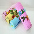 100% cotton reactive printed children towel  1