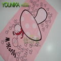 100% cotton reactive printed children towel  5