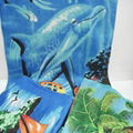 100% cotton velvet reactive printed beach towels 