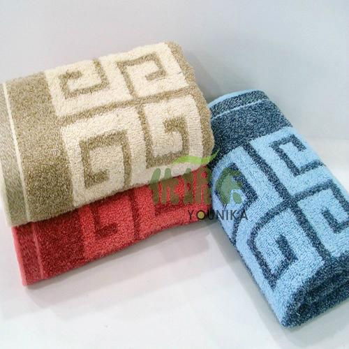 100% cotton AB yarn hand towel  3