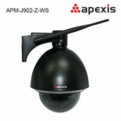 Wireless outdoor dome PTZ ip camera  