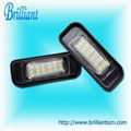 Benz W204 LED License Plate Light  3