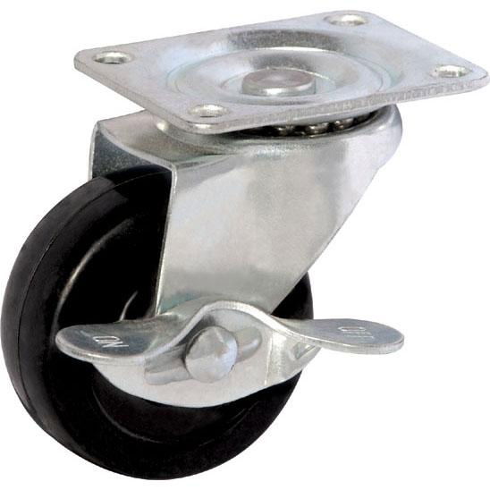 light duty hard rubber caster 3