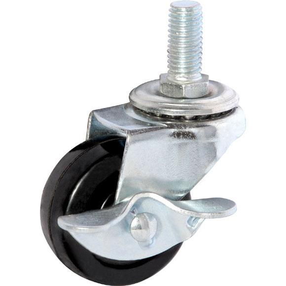 light duty hard rubber caster 4