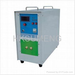 Induction brazing melting machine