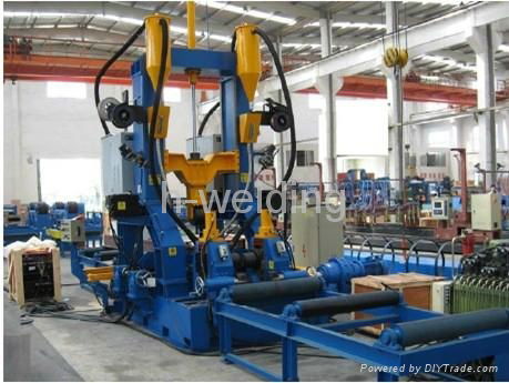 H beam fabrication machine