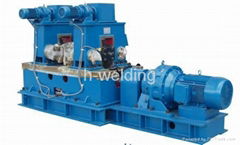 H beam flange straightening machine