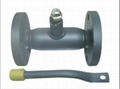 Welded ball valve