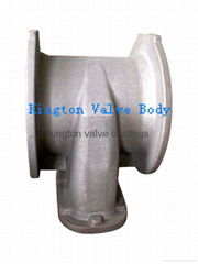 sand casting and machining gate valve body