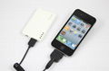 3000mAh portable mobile charger 3