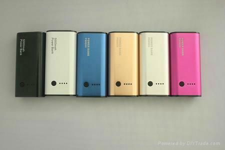 5000mAh New Portable Battery Phone Charger Power Bank for iphone/blackberry