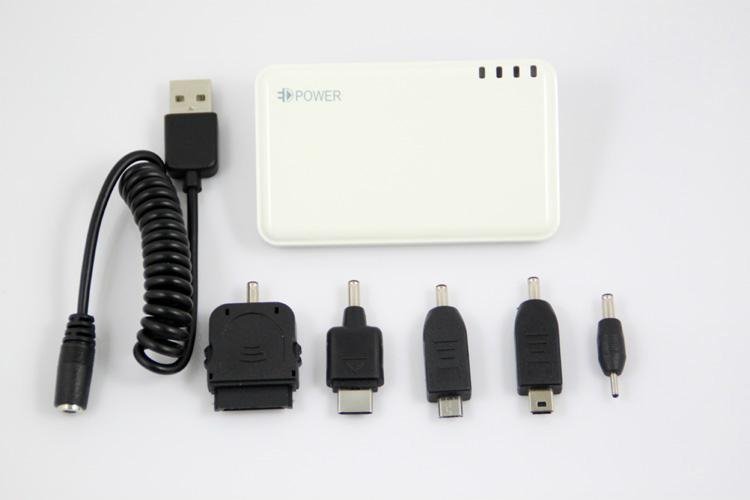 2500mAh Lithium polymer battery universal mobile charger 2