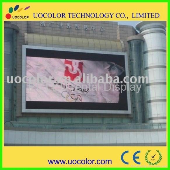 outrdoor P20 giant led advertising display board