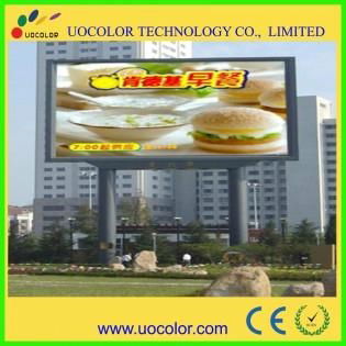 outdoor full color P20 led highway display 