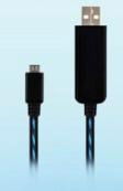 iPhone Visible flashing USB cable 4