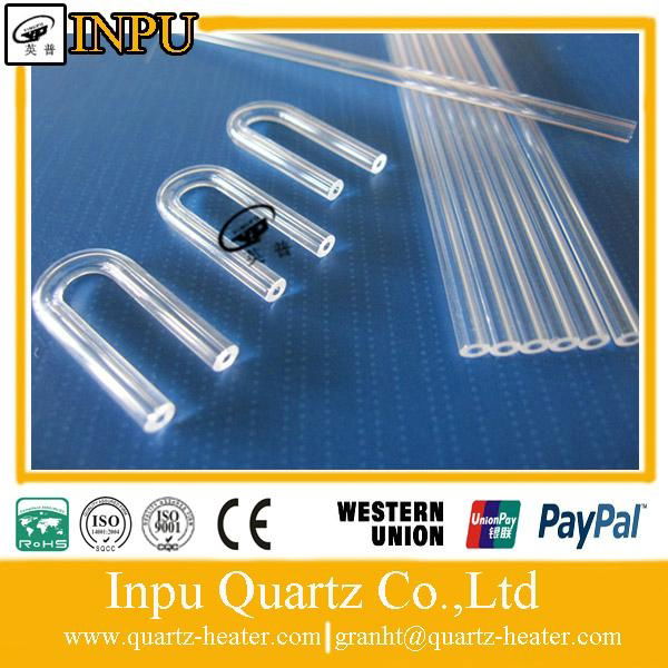 u bent quartz glass tube for thermocouple  3