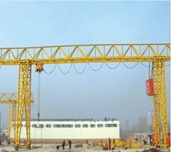 MH type single box girder gantry crane 