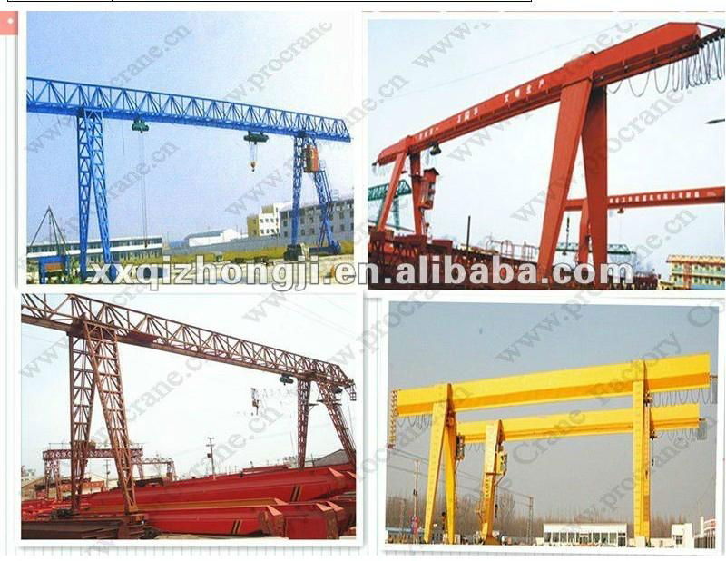 12.5t Mobile Electric Hoist Workshop Gantry Crane 3