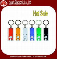 LED flashing keychain Promotion gift