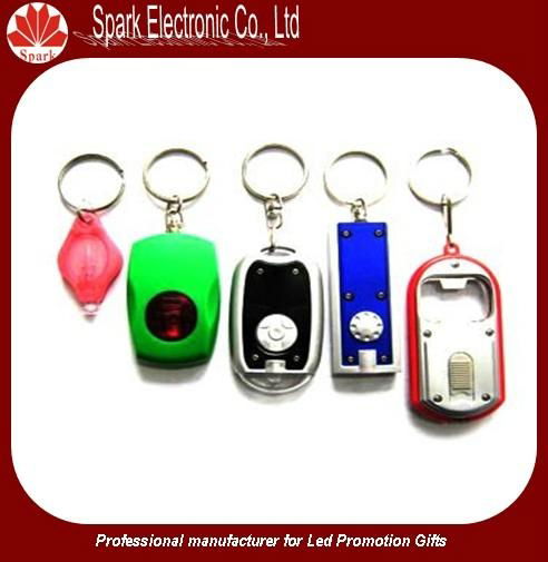 LED flashing keychain Promotion gift 5