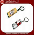 LED bottle shaped projector keychain 5