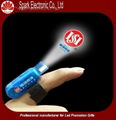 LED flashing finger light